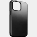 Nomad - iPhone 15 Pro Max Leather Phone Case - Tech Accessories (Black) iPhone 15 Pro Max Leather Phone Case