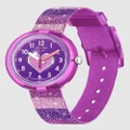 Flik Flak - Stripy - Watches (Pink) Stripy