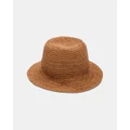 Ace Of Something - Oodnadatta Crochet Bucket Hat - Hats (Burnt Orange) Oodnadatta Crochet Bucket Hat