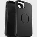 Otterbox - iPhone 15 Plus OtterGrip Phone Case - Tech Accessories (Black) iPhone 15 Plus OtterGrip Phone Case