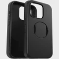 Otterbox - iPhone 15 Pro OtterGrip Phone Case - Tech Accessories (Black) iPhone 15 Pro OtterGrip Phone Case
