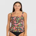 Baku Swimwear - Nomad Summer Multi Fit Singlet Top - Bikini Set (Black) Nomad Summer Multi Fit Singlet Top