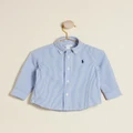Polo Ralph Lauren - Slim Fit Polo Shirt Babies - Casual shirts (Blue & White) Slim Fit Polo Shirt - Babies