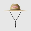 Quiksilver - Destinado Pierside Hat Sun Protection - Hats (BLACK/AUSTRALIA) Destinado Pierside Hat Sun Protection