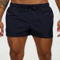 Tommy Hilfiger - Essentials Drawstring Shorts - Swimwear (Desert Sky) Essentials Drawstring Shorts