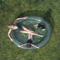 &Sunday - Seaglass Translucent Round Paddling Pool - Home (Grey) Seaglass Translucent Round Paddling Pool
