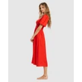 Billabong - Lovers Lane Dress - Dresses (RAD RED) Lovers Lane Dress