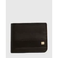 Billabong - Secret Pocket Leather Wallet - Wallets (JAVA) Secret Pocket Leather Wallet