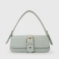 Betts - Savoy Top Handle Buckle Detail Handbag - Handbags (Denim Croc) Savoy Top Handle Buckle Detail Handbag