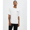 Reebok - Classics Skateboard T Shirt - Short Sleeve T-Shirts (White) Classics Skateboard T-Shirt