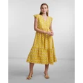 Y.A.S - Lemina Long Dress - Dresses (Yellow) Lemina Long Dress