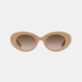 Burberry - 0BE4370U - Sunglasses (Beige) 0BE4370U