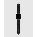 Ted Baker - Ted Baker Apple Band TED EMBOSSED - Fitness Trackers (Black) Ted Baker Apple Band - TED EMBOSSED