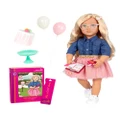 Our Generation - Deluxe Party Planner Doll with Book Emily - Doll clothes & Accessories (Multi) Deluxe Party Planner Doll with Book Emily