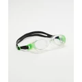 Speedo - Futura Classic Goggles Unisex - Goggles (Clear & Green) Futura Classic Goggles - Unisex