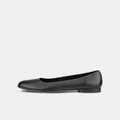 ECCO - ECCO Women's Anine Ballerina Shoes - Ballet Flats (Black) ECCO Women's Anine Ballerina Shoes