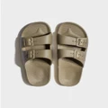 Freedom Moses - Slides Unisex - Casual Shoes (Khaki) Slides - Unisex