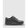 Ascent - Apex 4E Width - School Shoes (Black) Apex - 4E Width