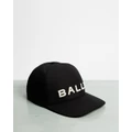 Bally - Logo Cap - Headwear (Black) Logo Cap