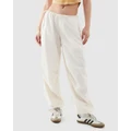 BDG By Urban Outfitters - Baggy Cargo Pants - Cargo Pants (Cream) Baggy Cargo Pants