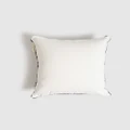 Business & Pleasure Co. - The Small Square Throw Pillow - Home (White) The Small Square Throw Pillow