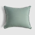 Business & Pleasure Co. - The Small Square Throw Pillow - Home (Green) The Small Square Throw Pillow