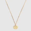 Dear Addison - Lucky Coin Necklace - Jewellery (Gold) Lucky Coin Necklace