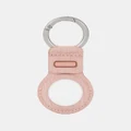 Incase - Incase Woolenex Key Clip for AirTag - Tech Accessories (Blush Pink) Incase Woolenex Key Clip for AirTag