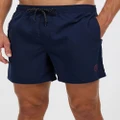 Jack & Jones - Fiji Solid Recycled Swim Shorts - Swimwear (Navy Blazer) Fiji Solid Recycled Swim Shorts