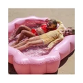 Sunnylife - Inflatable Backyard Pool Ocean Treasure Rose - Outdoor Games (Multi) Inflatable Backyard Pool Ocean Treasure Rose