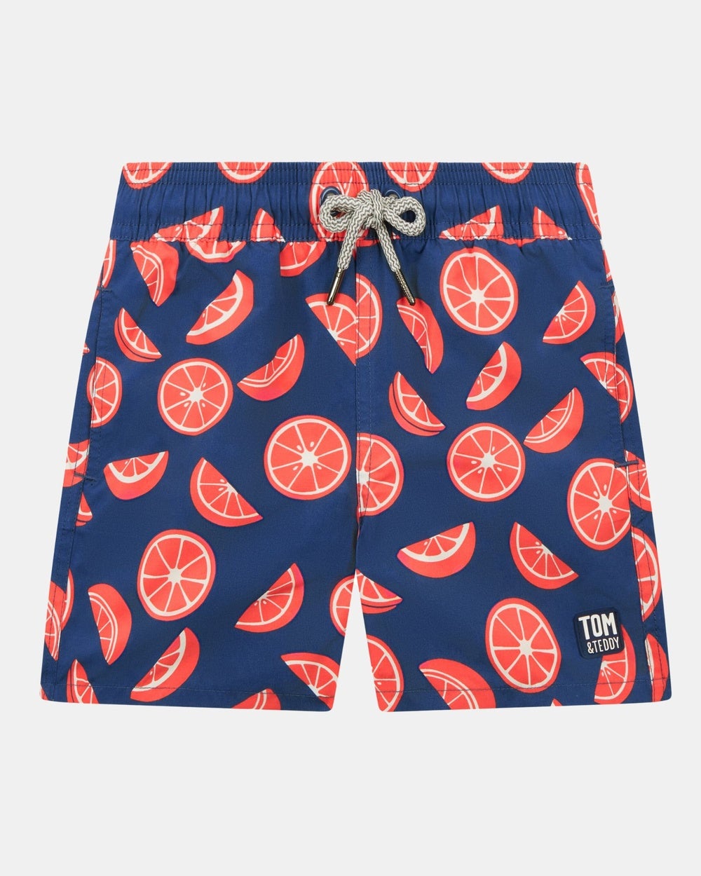 Tom & Teddy - Citrus Swim Shorts - Swimwear (Blue) Citrus Swim Shorts
