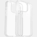Otterbox - iPhone 15 Pro REACT Phone Case - Tech Accessories (Transparent) iPhone 15 Pro REACT Phone Case