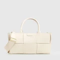 Belle & Bloom - Long Way Home Woven Tote Cream - Handbags (Cream) Long Way Home Woven Tote - Cream