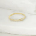 Luna Rae - Solid Gold Diamond Sky Ring - Jewellery (Gold) Solid Gold - Diamond Sky Ring