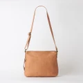 JUJU & CO - Classic Slouchy - Handbags (Tan) Classic Slouchy