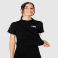 The WOD Life - Everyday Cropped T Shirt - Short Sleeve T-Shirts (Black) Everyday Cropped T-Shirt