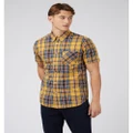 Ben Sherman - Short Sleeve Classic Check - Casual shirts (GOLD) Short Sleeve Classic Check