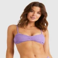 Billabong - Sunrays Zaya Bralette Bikini Top - Bikini Tops (AMETHYST) Sunrays Zaya Bralette Bikini Top