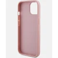 Guess - iPhone 15 Plus Glitter Edition Phone Case - Tech Accessories (Pink) iPhone 15 Plus Glitter Edition Phone Case