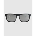 Quiksilver - Boy's 8 16 Small Fry Sunglasses - Sunglasses (BLACK/ML SILVER) Boy's 8 16 Small Fry Sunglasses