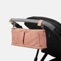 OiOi - Vegan Leather Pram Caddy - Bags (Pink) Vegan Leather Pram Caddy