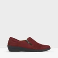 Planet Shoes - Brenda Comfort Work Shoe - Mid-low heels (Red) Brenda Comfort Work Shoe