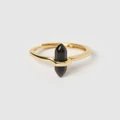 Miz Casa and Co - Amy Ring - Jewellery (Gold Black) Amy Ring