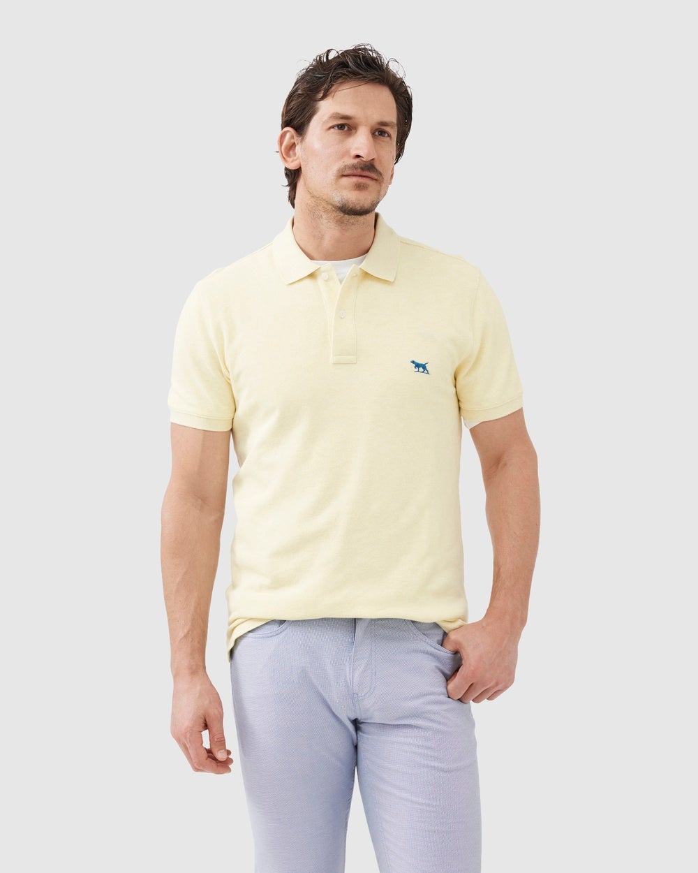 Rodd & Gunn - The Gunn Polo - Shirts & Polos (Lemon Myrtle) The Gunn Polo