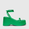 Therapy - Elevate Platform Heels - Wedges (Green) Elevate Platform Heels