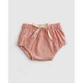 WITH LOVE FOR KIDS - Bloomers Ribbed Babies Kids - Bloomers (Blushing Peach) Bloomers Ribbed - Babies - Kids