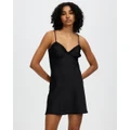 Jorge - Ashlyn Mini Slip Dress - Dresses (Black) Ashlyn Mini Slip Dress
