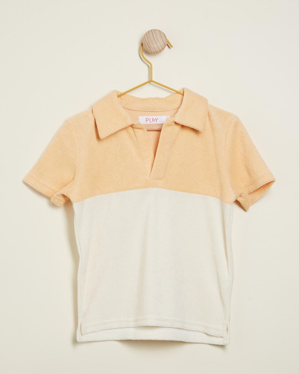 PLAY etc - Terry Nice Polo Kids Teens - Shirts & Polos (Lemon) Terry Nice Polo - Kids-Teens