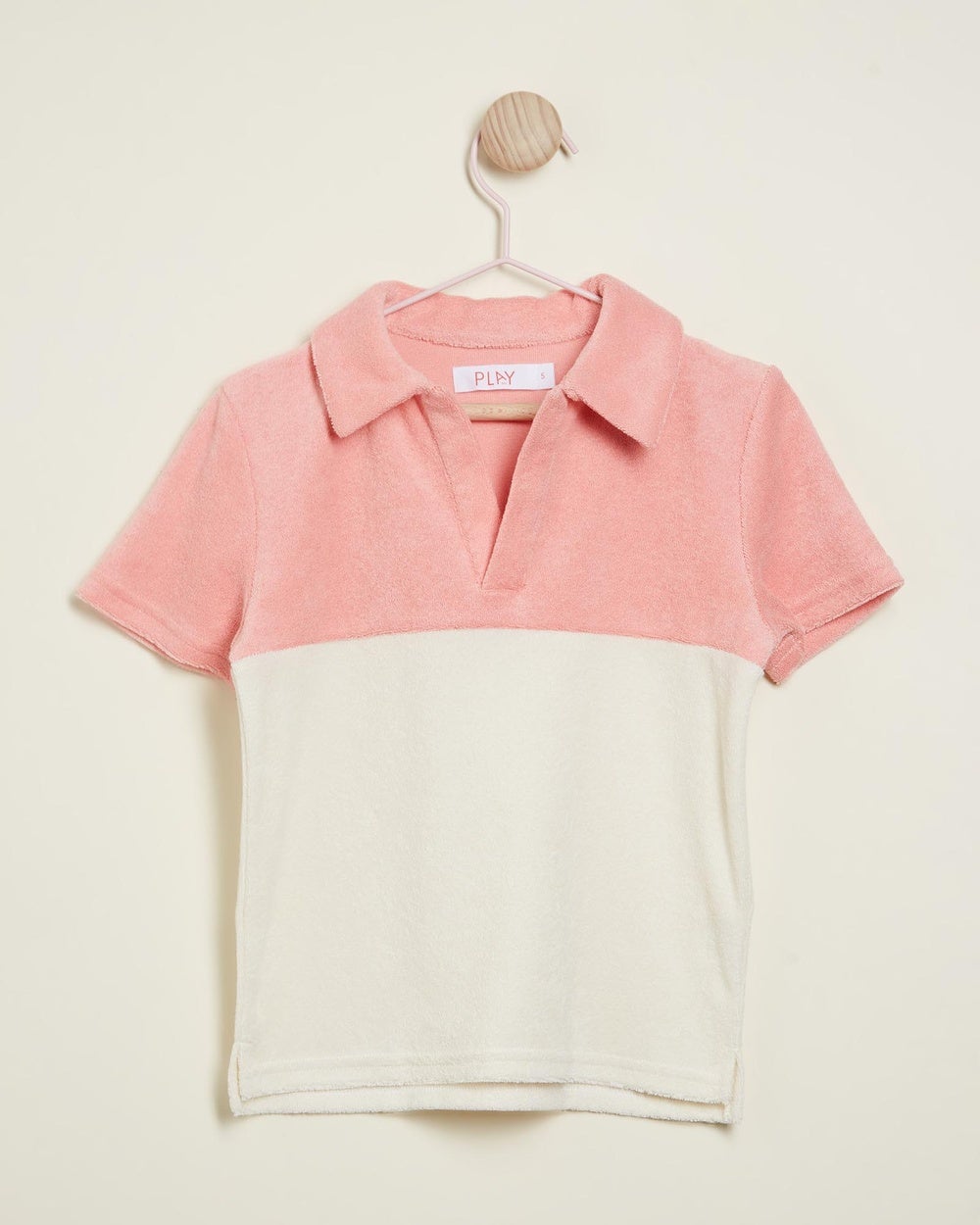 PLAY etc - Terry Nice Polo Kids Teens - Shirts & Polos (Peach) Terry Nice Polo - Kids-Teens