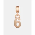 Daniel Wellington - Charm Number 6 - Jewellery (Rose Gold) Charm Number 6